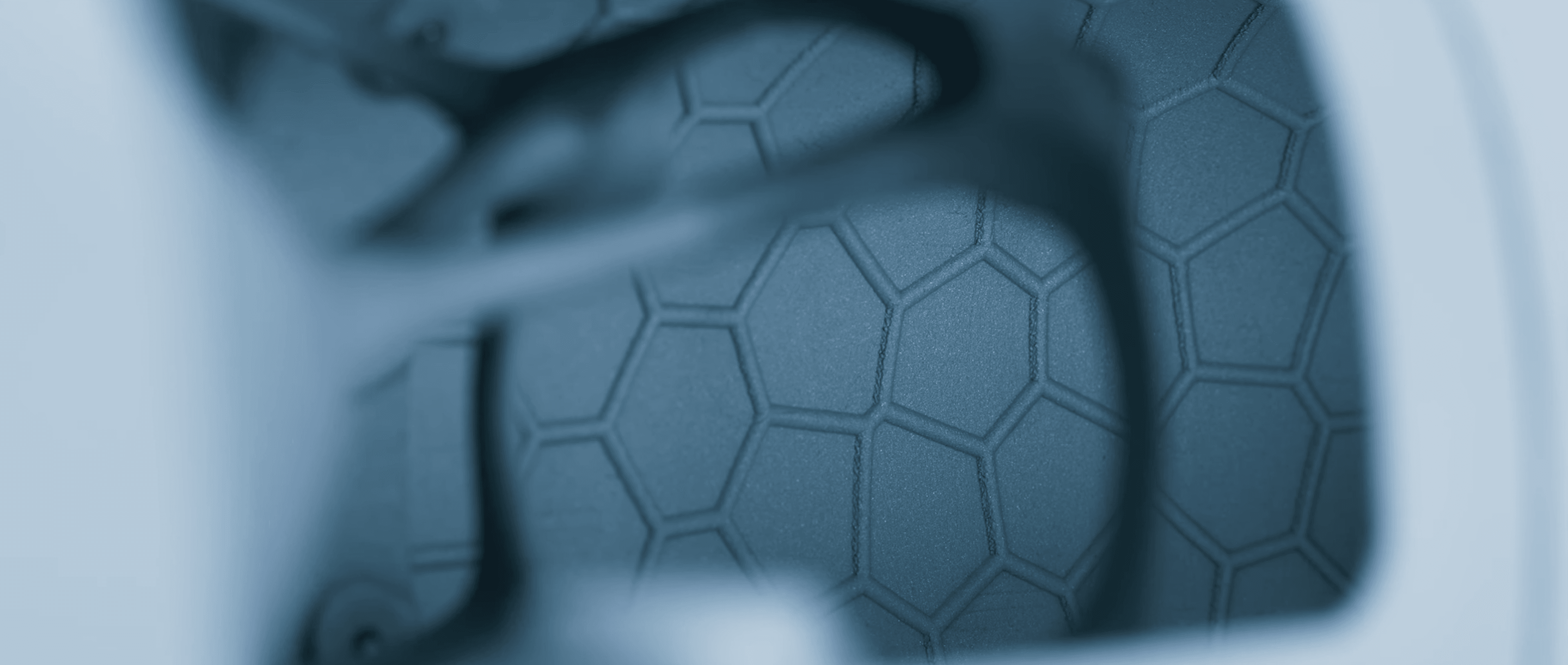 close up of printed product DAPS design